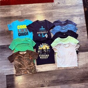 Lot of boys 4T t-shirts